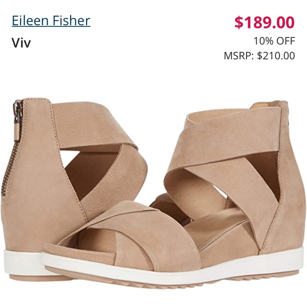Nib Eileen Fischer Sandals - image 2